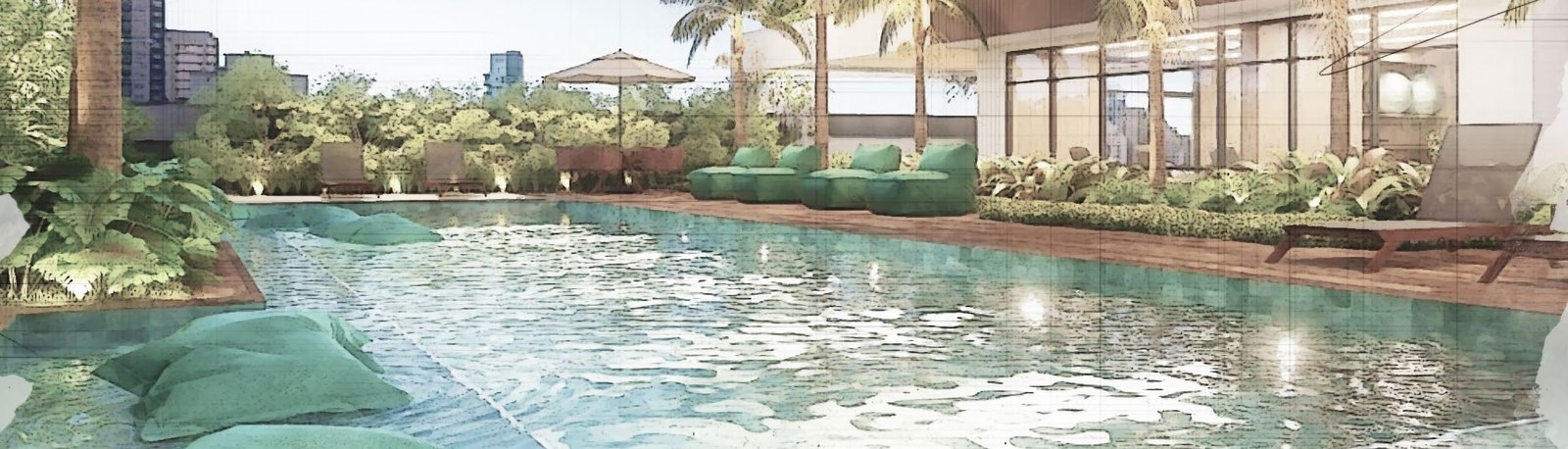 Piscina e solário