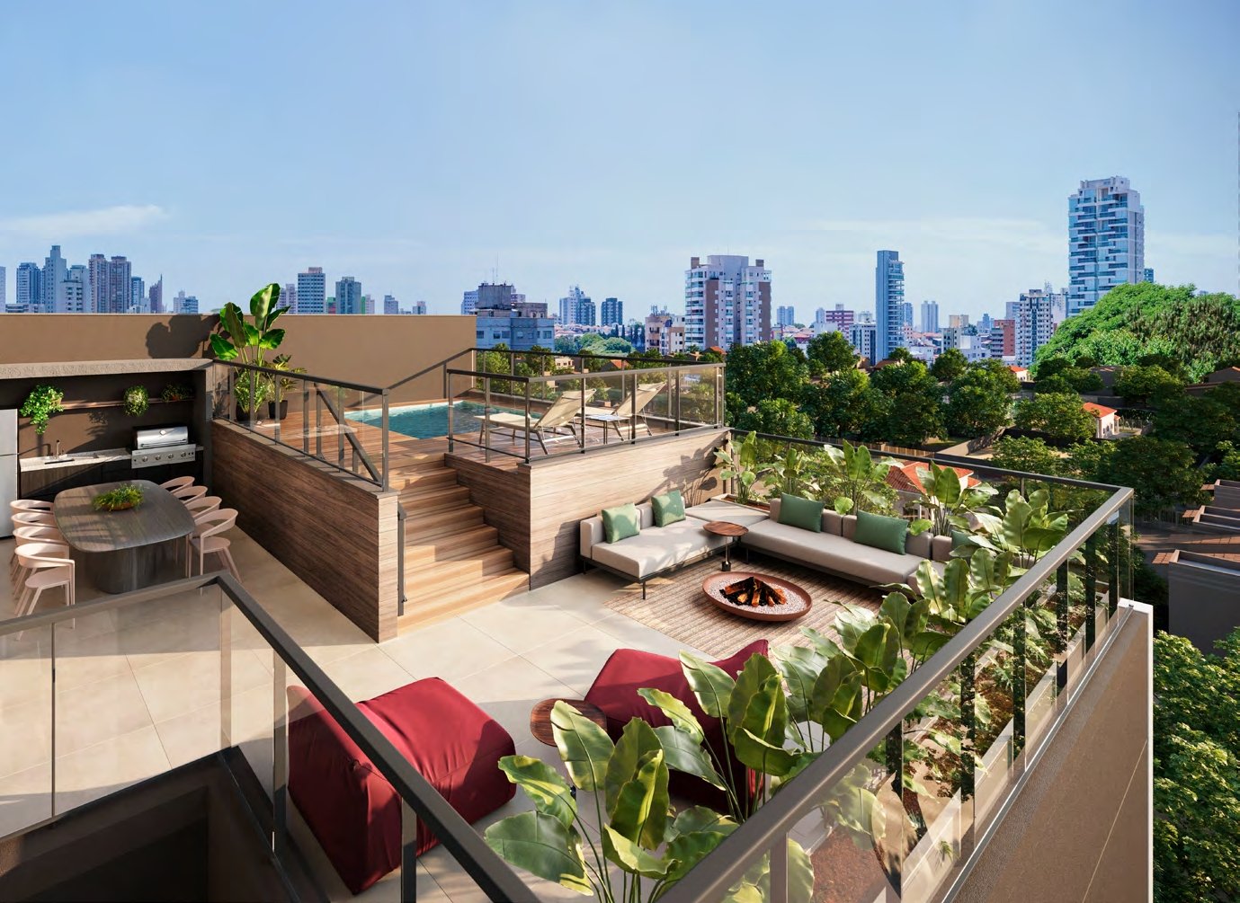 Terraço da cobertura