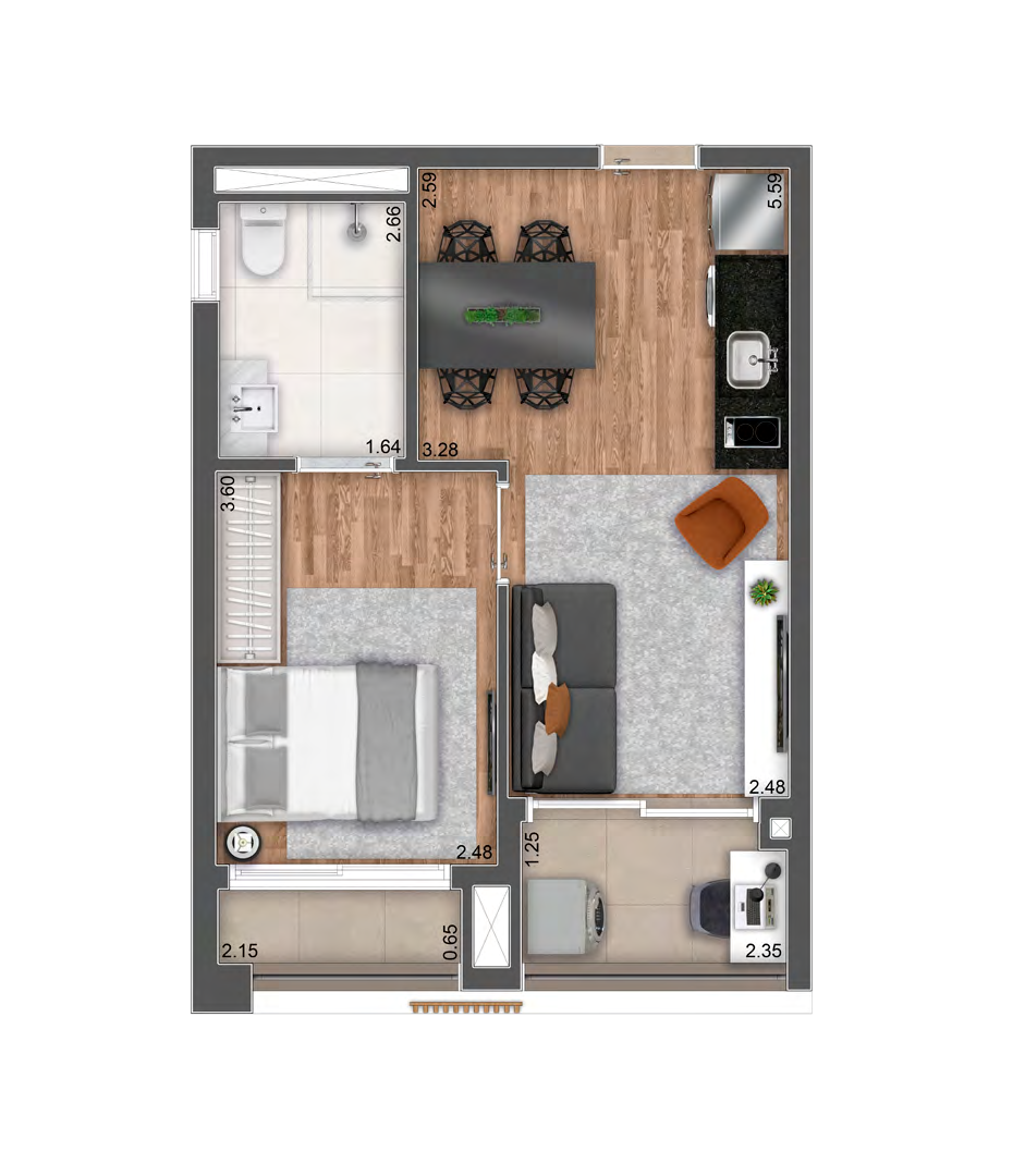 1 dorm